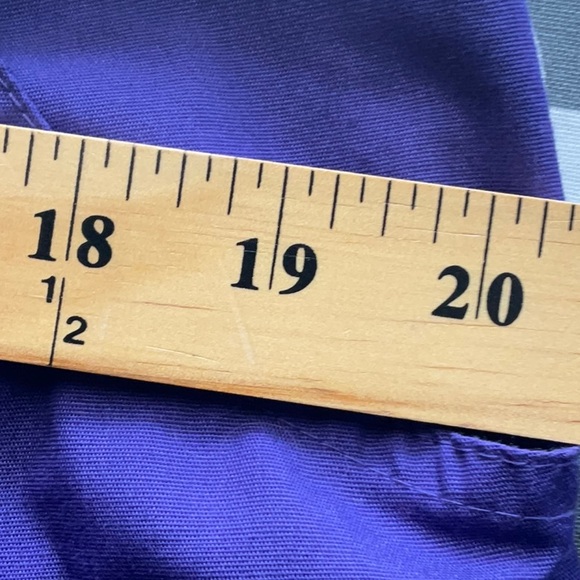 Wonderwink Women’s 5026 Plus Size Flare Drawstring EggPlant Scrub Pants Size 2XL - Picture 11 of 14